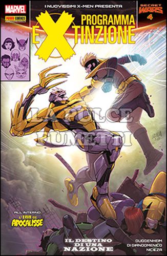 NUOVISSIMI X-MEN #    34 - PROGRAMMA EXTINZIONE 4 - SECRET WARS